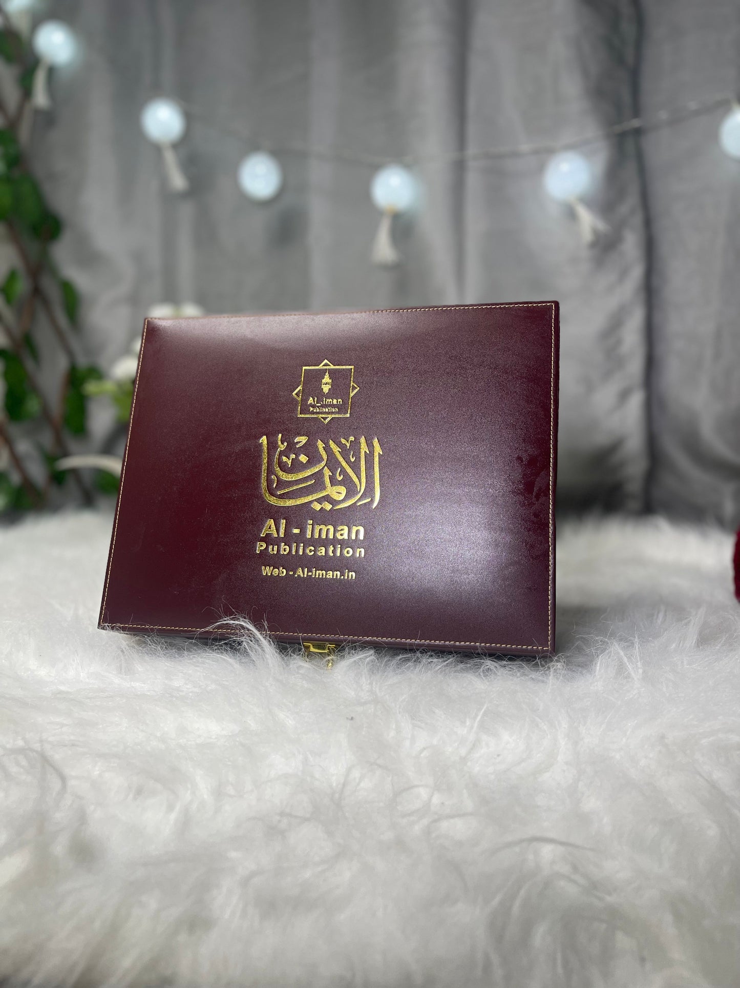 GENUINE NATURAL LEATHER QURAN BOX