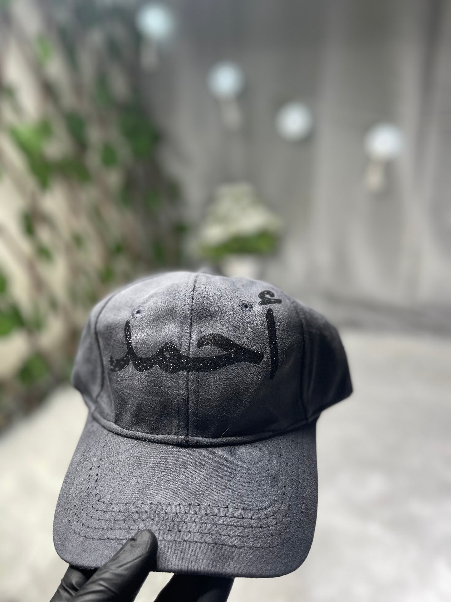 Velvet Caps with customizable name (free size)